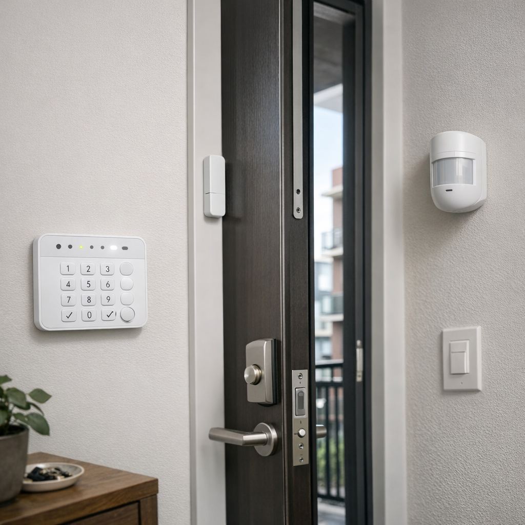 Alarme appartement sans abonnement : comparatif 2026