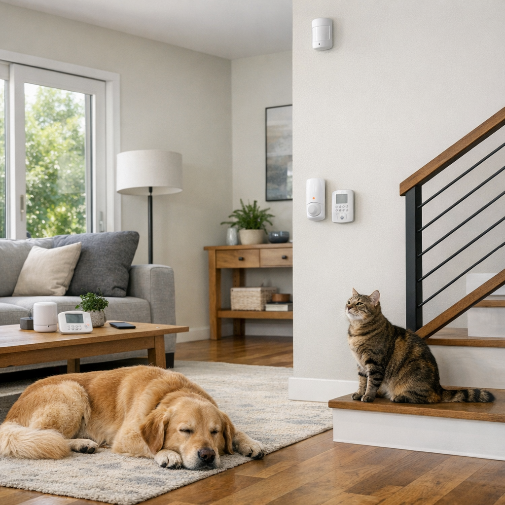 Alarme compatible animaux : comparatif prix 2026