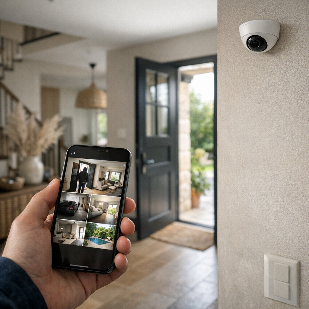 Alarme Maison sur téléphone : ce que l’app change