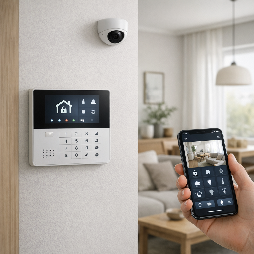 Alarme maison connectée avec caméra : critères 2026