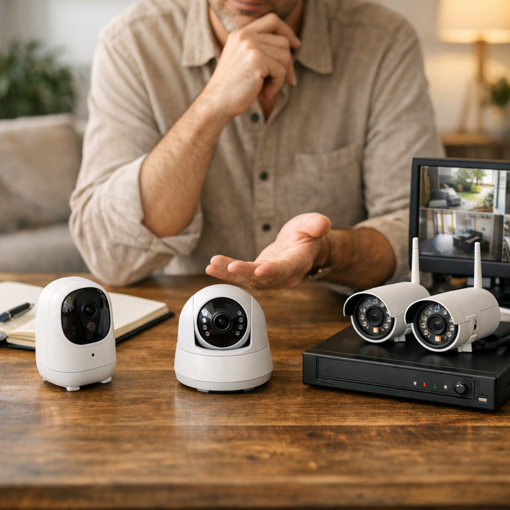 Décider d'abord entre caméra autonome, IA et télésurveillance