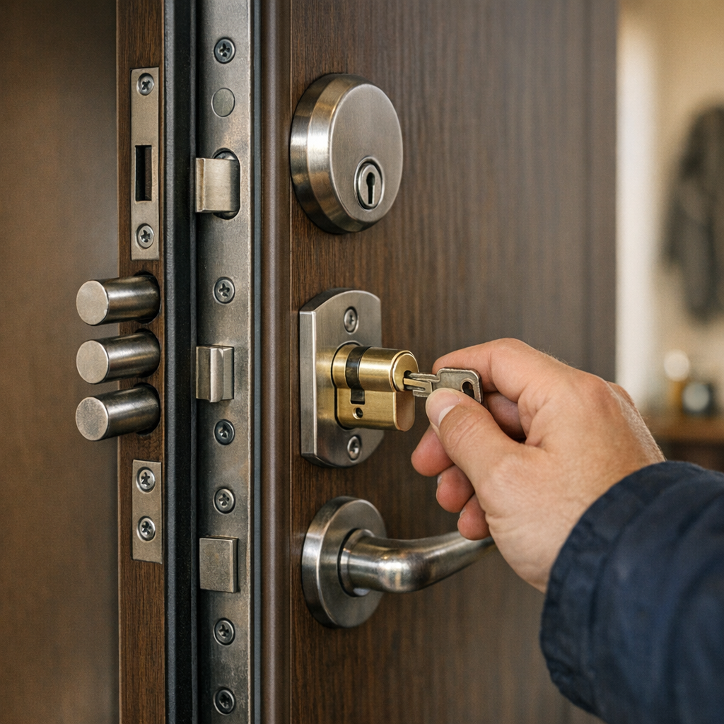Ce qui change vraiment la résistance d’une entrée : cylindre, porte et points d’ancrage