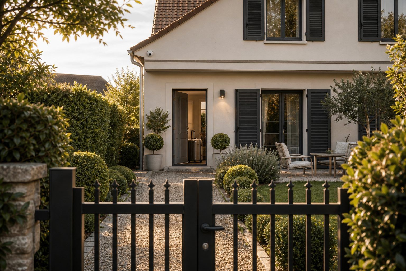 Comment protéger votre maison et votre jardin avant une absence
