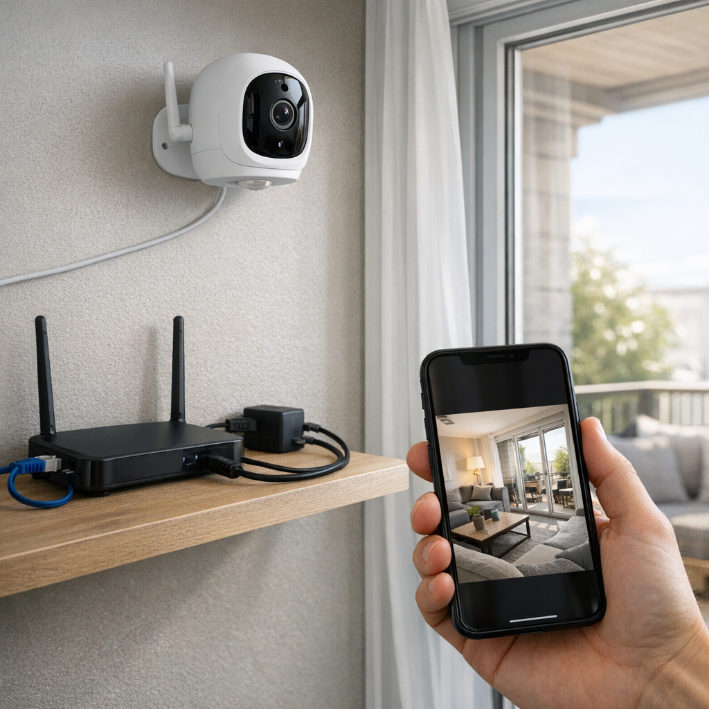 Caméra Wi‑Fi : fonctionnement réel et limites