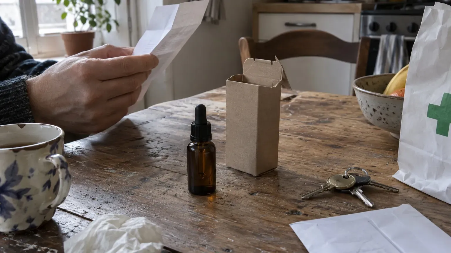 Huile de chanvre CBD 15 % rappelée : pourquoi le THC peut dépasser la dose de référence, et ce que le rappel officiel demande