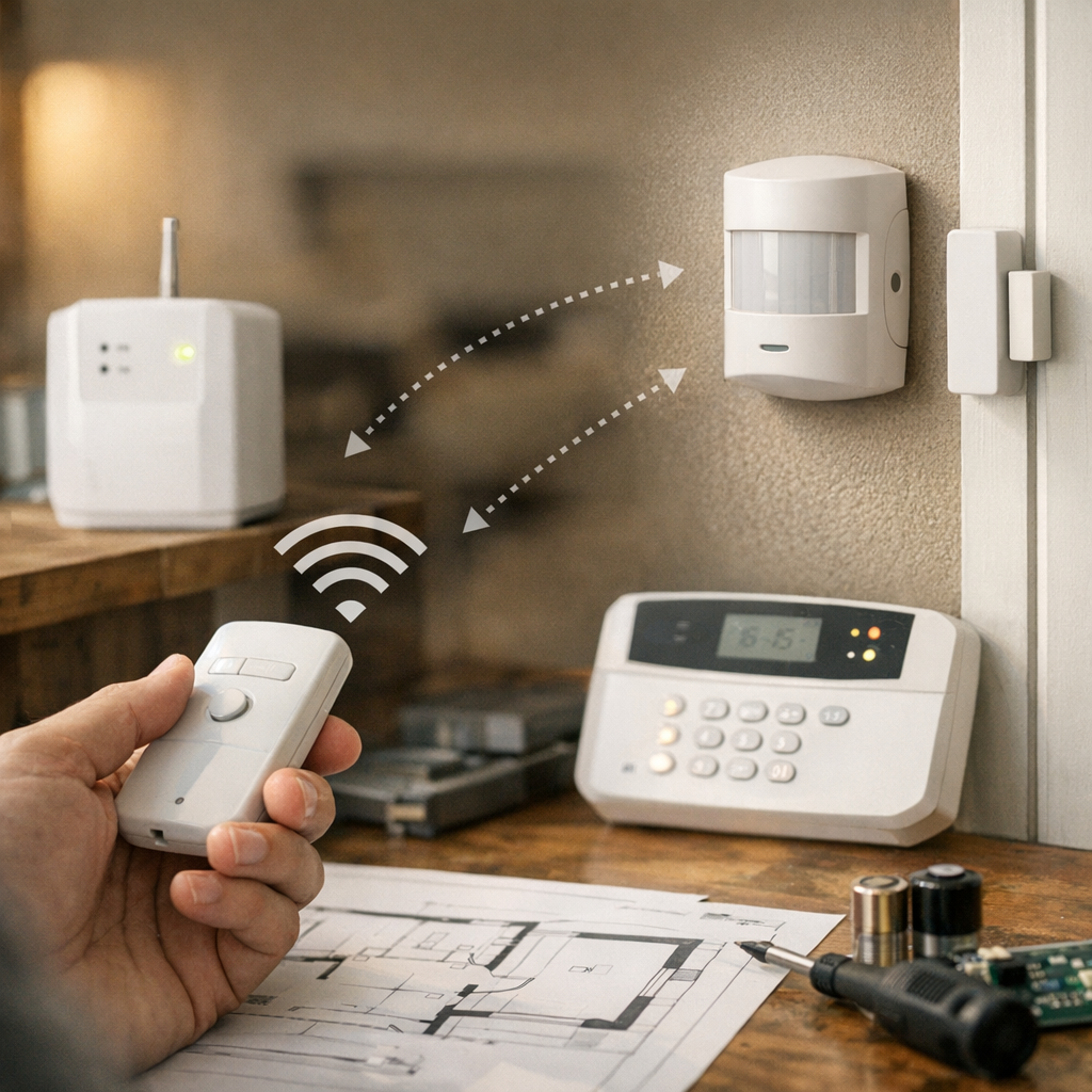 Les vrais critères pour départager une alarme sans fil : portée utile, stabilité des capteurs et logique de transmission