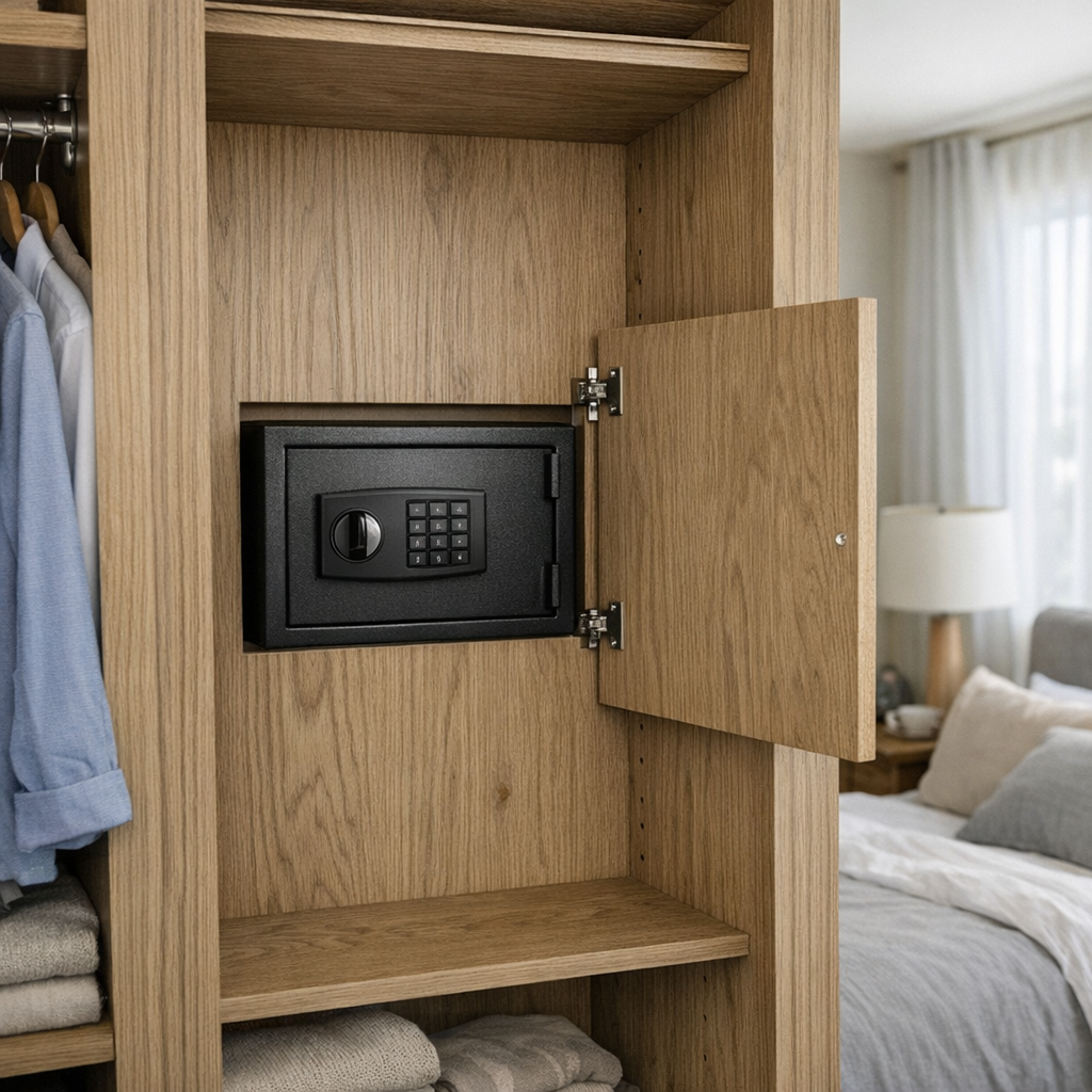 Petit coffre-fort : le bon emplacement dans la maison