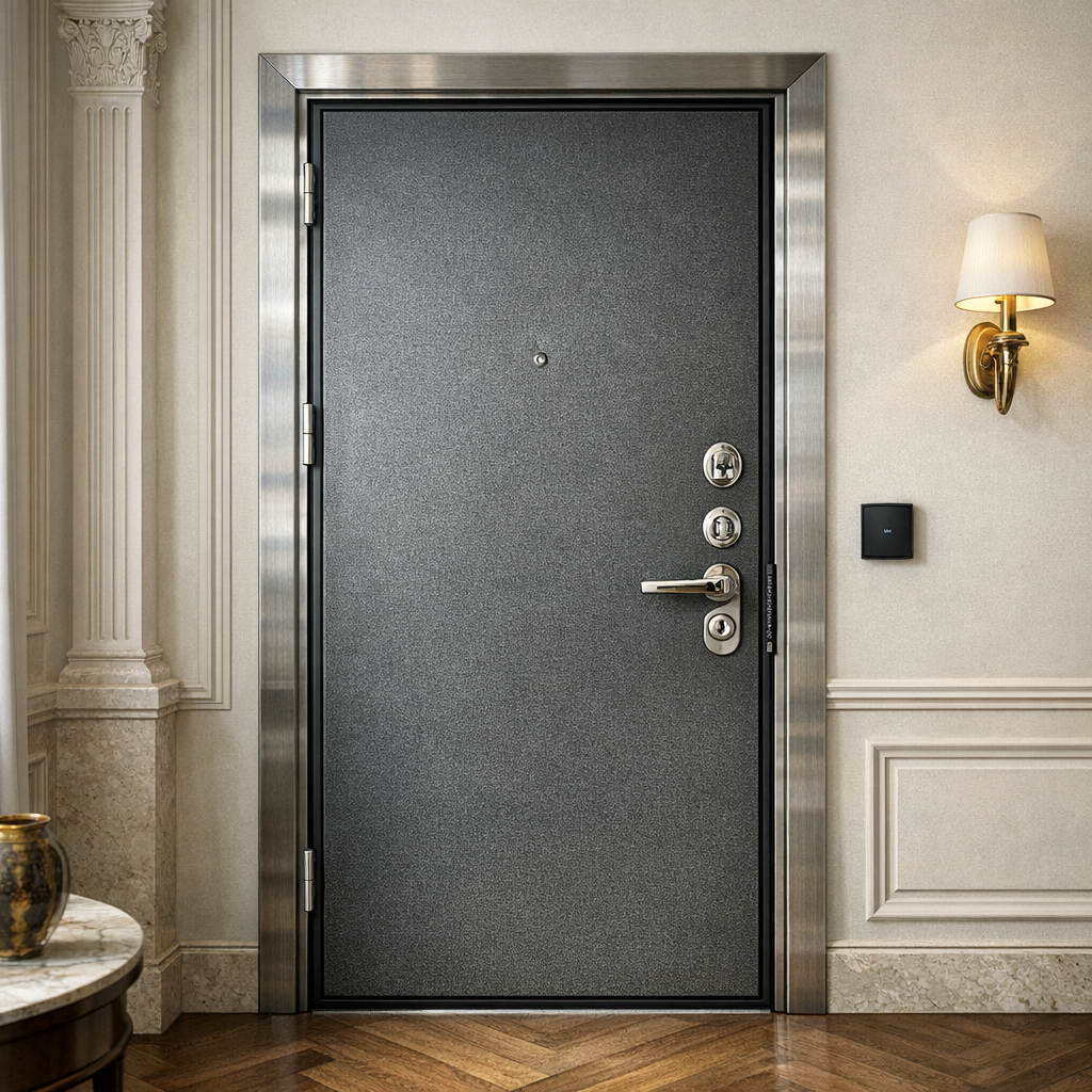 Porte blindée haut de gamme : Prix, normes et pièges
