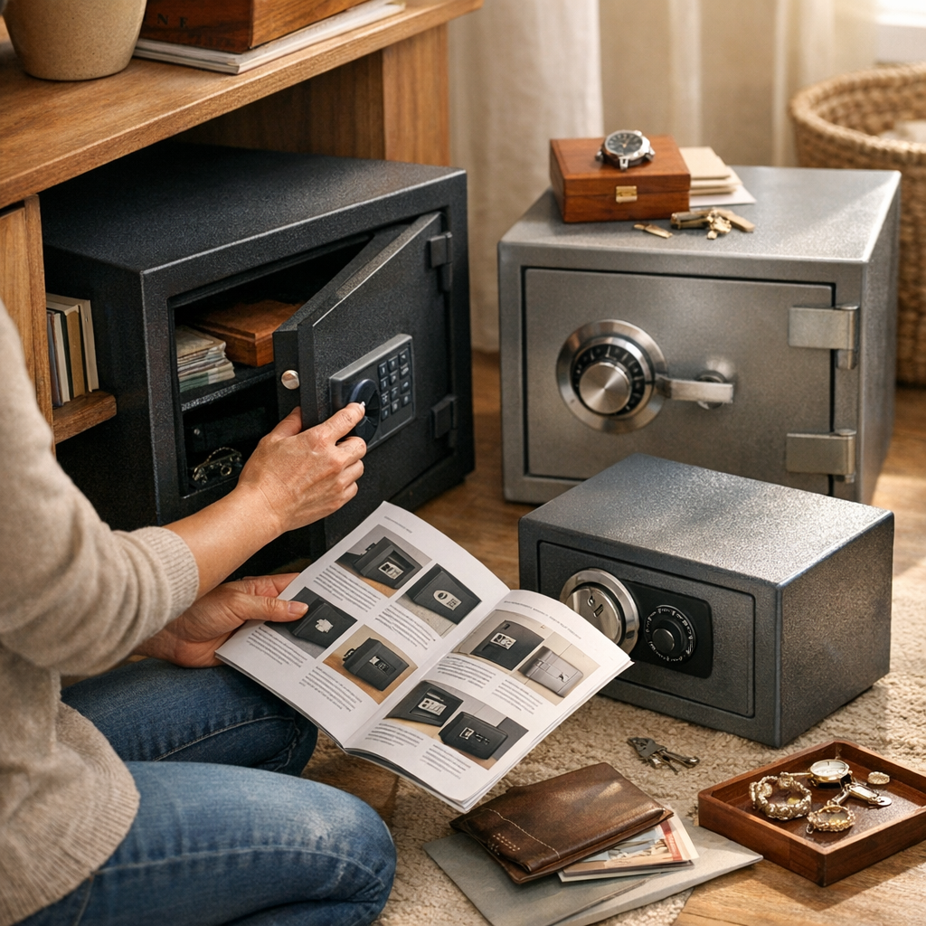 Comment choisir concrètement son coffre-fort à la maison