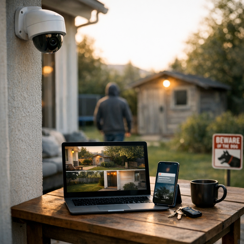 Pourquoi une caméra seule ne suffit pas : la surveillance gratuite doit aussi dissuader