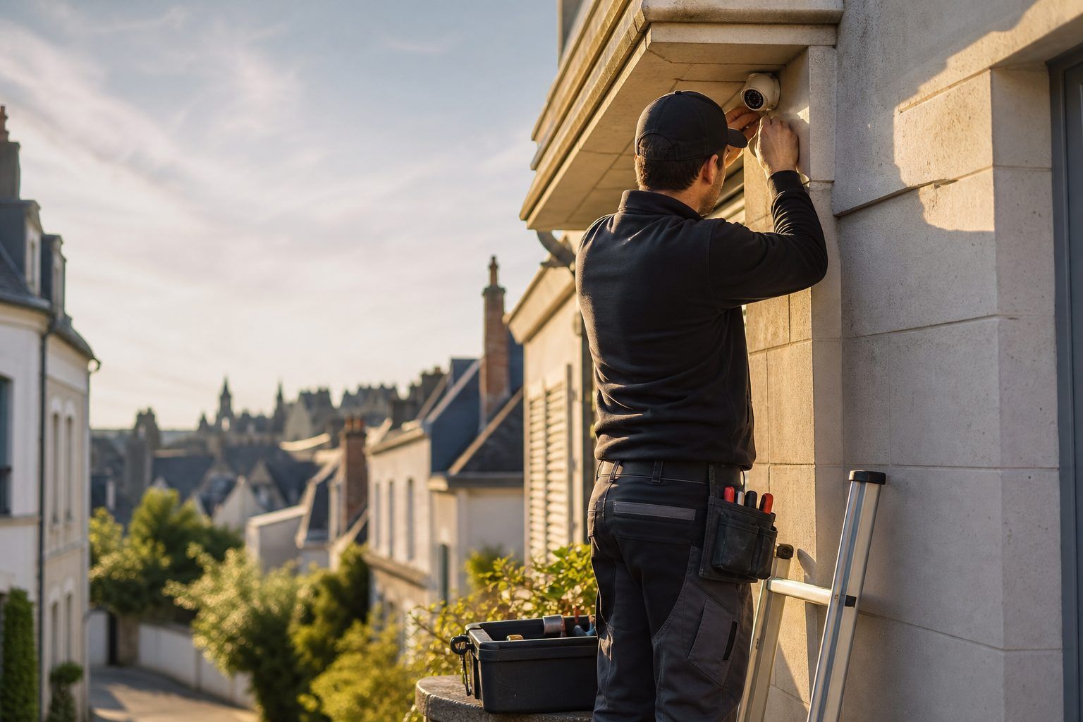 Installation d'un système de télésurveillance à Bourges