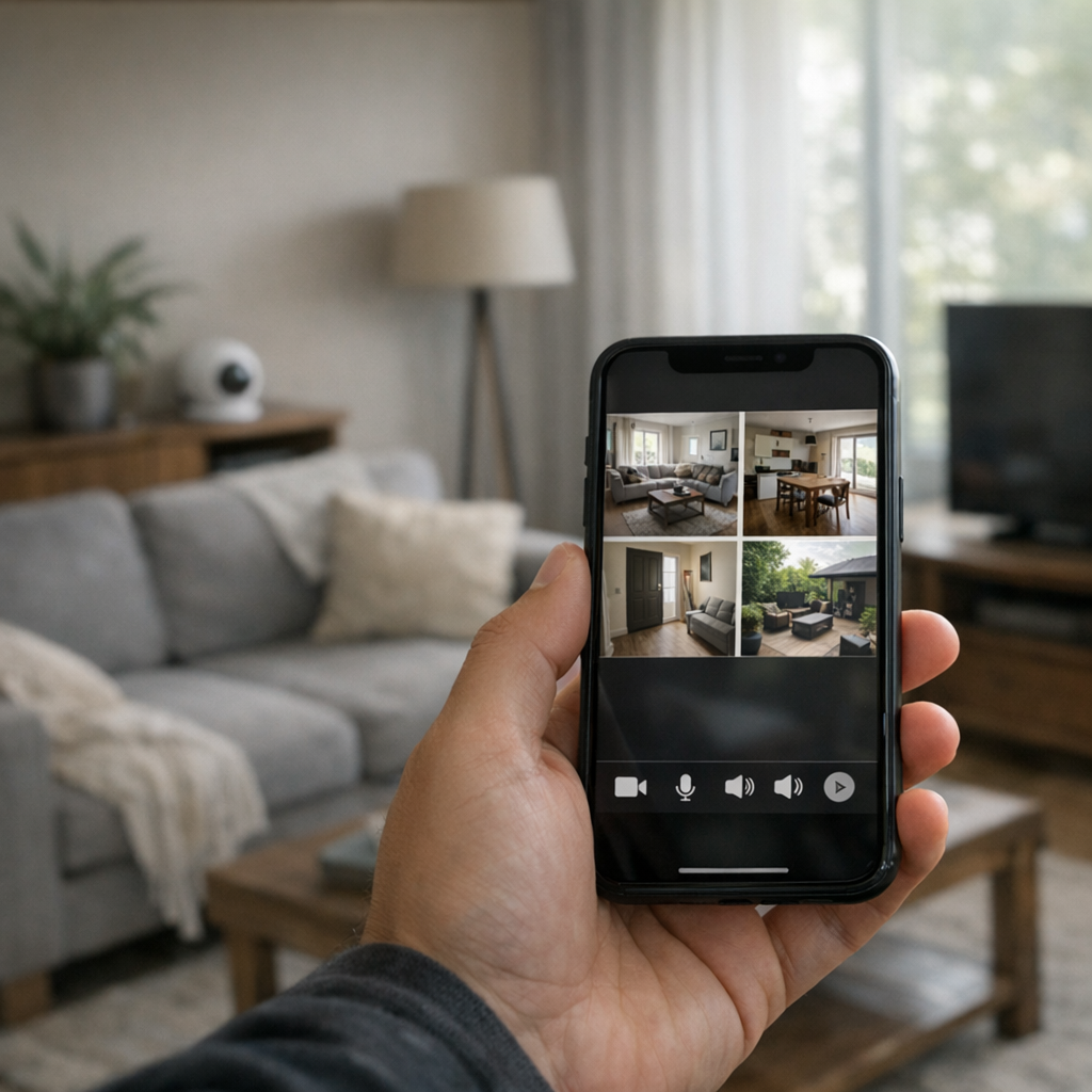 Comment voir sa maison sur smartphone sans mal choisir sa caméra