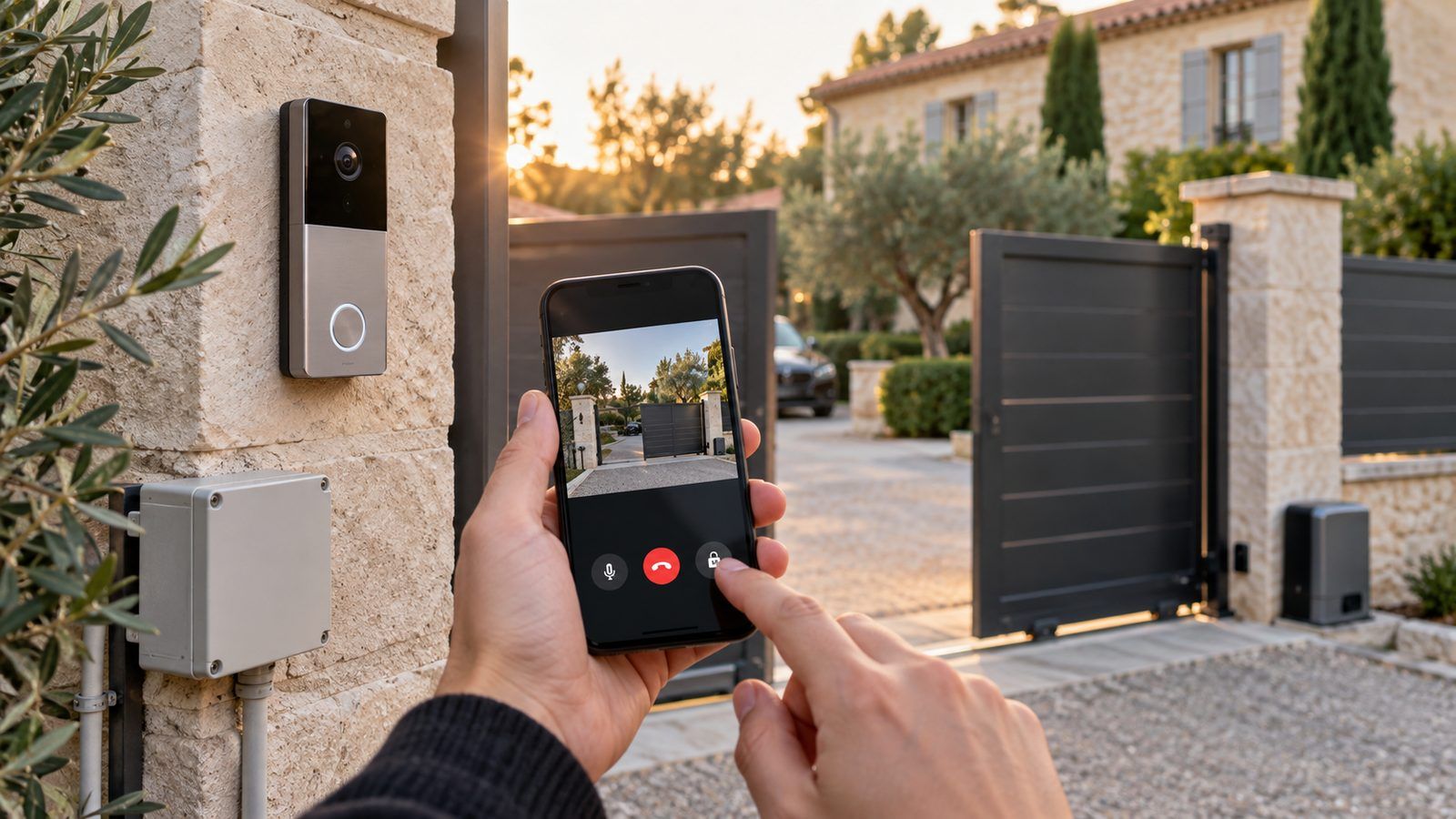 Comment connecter un interphone à son smartphone et à son portail