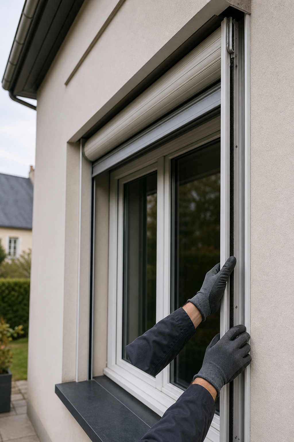 Volet bloqué en haut : 6 vérifications sûres avant dépannage