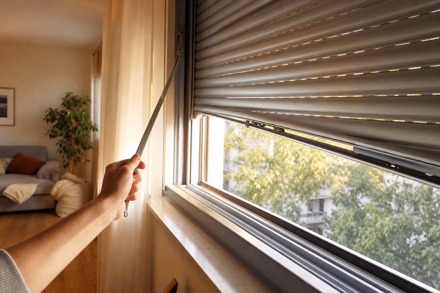 Quand le volet bloqué devient un sujet de sécurité du logement